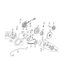 Starter Kymco MXU 300