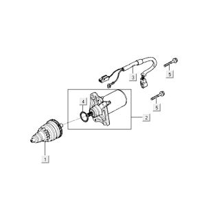Anlasser Kymco Yup 2t Wechselstrom klassisch grün