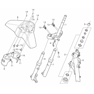 Vordere Lenkungsdämpfer Yadea Voltguard
