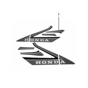 Honda MB50/MB80 Aufklebersatz