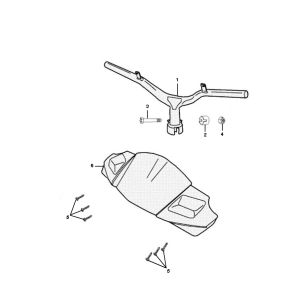 Lenkrad Peugeot Jet Force C-Tech 2-Takt