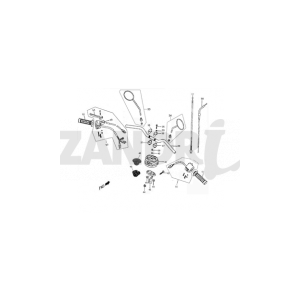 Lenkungsteile Santini San Remo blau