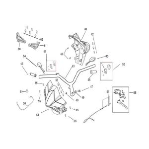 Lenkungsteile AGM R8 Titan
