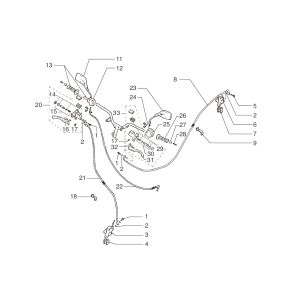 Lenkungsteile Beta Ark-K LC One 2010 2-Takt