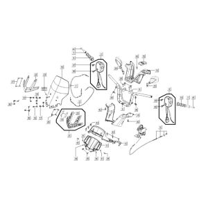 Lenkungsteile Kymco Myroad 700i