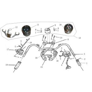 Lenkungsteile Turbo RG50 rosa