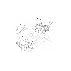 Lenkgetriebe Yamaha Aerox 4-Takt 2014