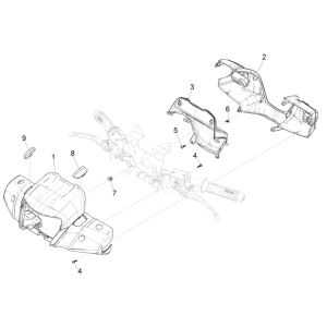 Radkappen für Piaggio Medley 125 ABS E5 2021-2022 (EMEA)