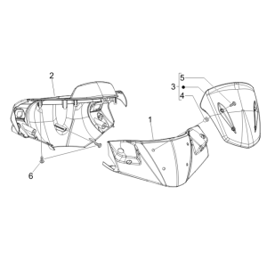 Lenkradhülle Gilera Runner 50 SP 2010-2017