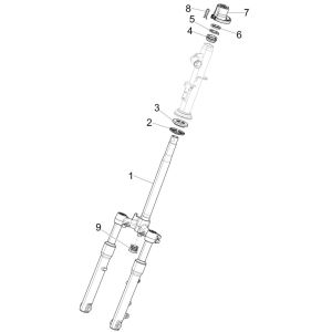 Piaggio Liberty 125 4-Takt 3V IE ABS-Lenklager (IGET Euro 5)