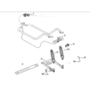 Yadea E8S Federungssystem