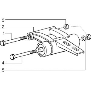 Hilfsrahmen Piaggio Liberty 2-Takt bis 2005