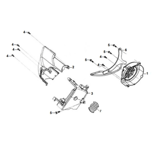 Shroud assy Sym Jet 14 125i AC E5 2021-2024