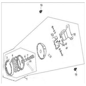 Scheinwerfer China Grande Retro