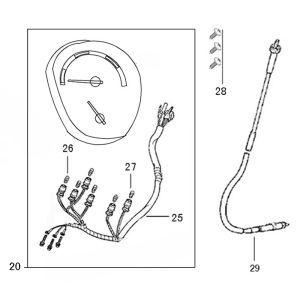Zähler Benzhou YY50QT-45A Titan