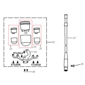 Theke Neco Borsalino Oro grün