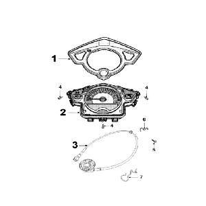Teller Peugeot Speedfight 3 AC Schwarz