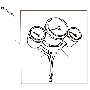 Theke Uhr Sym Allo (WH871) champagner