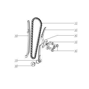 Tensioner assy Kymco Filly 50 E5+
