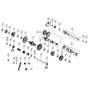 Übertragung Kymco MXU 500