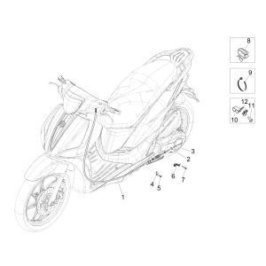 Piaggio Liberty 125 4-Takt 3V IE ABS-Getriebe (IGET Euro 5)