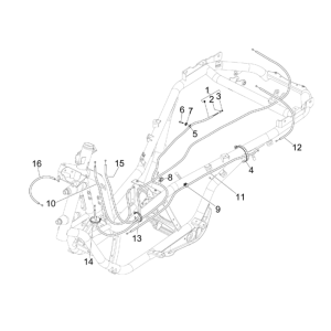 Übertragungen Piaggio MP3 300LT Sport 2009-2014