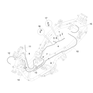 Piaggio MP3 350 Maxi Sport E4 ABS 2018-2020 Getriebe (EMEA)