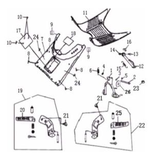 Trittbrett Generic Cracker limitiert weiß 2009 2-Takt