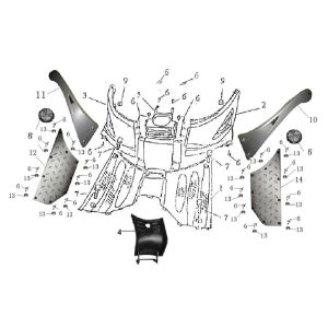 Trittbrett Zen Grand Retro Kaffeecreme