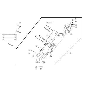 Auspuff AGILITY CITY 16 4T 125