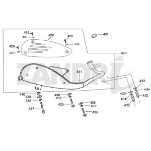 Auspuff BTC Riva Sport bronze