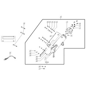 Auspuff Kymco Agility City 16 200i
