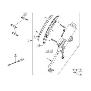 Auspuff Kymco People One 125i