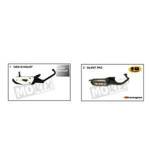 Auspuff Peugeot Speedfight 3 4-Takt