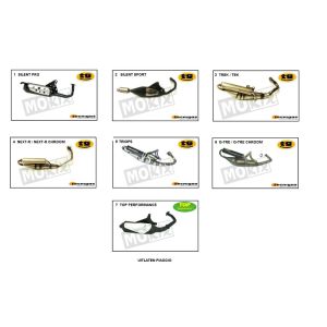 Auspuff Piaggio Typhoon 98-2005 2-Takt