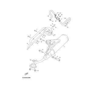 Auspuff Yamaha Neos 4-Takt (nach 2008)