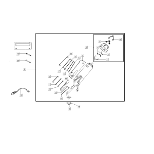 Auspufftopf Kymco Super8 Street 50i E4 Matt Schwarz