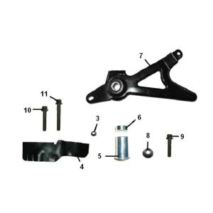 Auspuffstütze Riva Sport VX50S 4-Takt