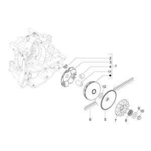Variomatik Vespa Lxv 25km 4-Takt-2-Ventil