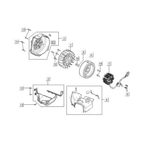 Lüfterhaube Kymco People One 125i