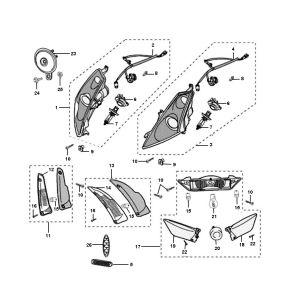 Beleuchtung Peugeot Jet Force C-Tech 2-Takt
