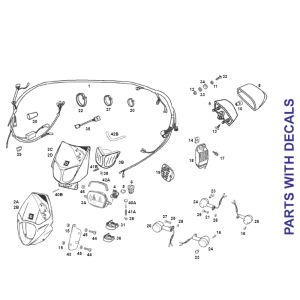 Beleuchtung SENDA R X-TREME 2007 E2 3ED