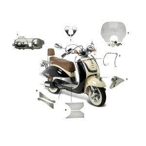 Viraggio Sensa 4-Takt-Retro-Zuhälter