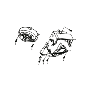 Schwungradabdeckung Sym Jet 14 original