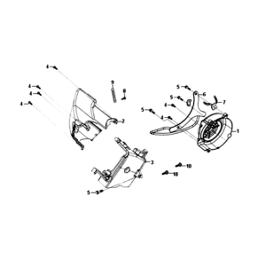 Schwungradabdeckung Sym Symphony ST 200I