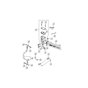 Vorderradbremse Kymco Dink LC 2-Takt Silber