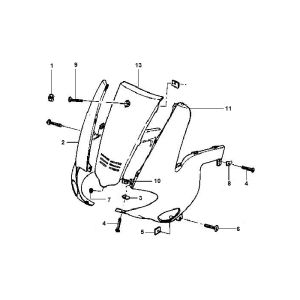 Frontschild Gilera Runner 98-2005 2-Takt
