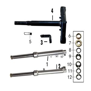 Vordergabel BTC Cruise