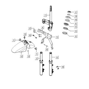 Vordergabel Kymco People S 300i
