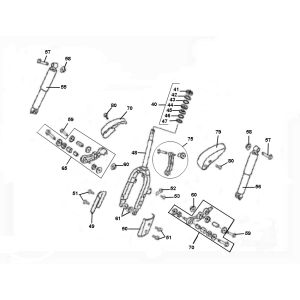 Vordergabel Rover Classic 4-Takt